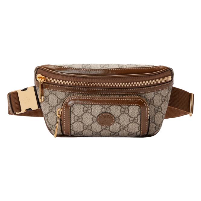 GUCCI BELT BAG WITH INTERLOCKING&G  ‎682933 (24*13*5cm)